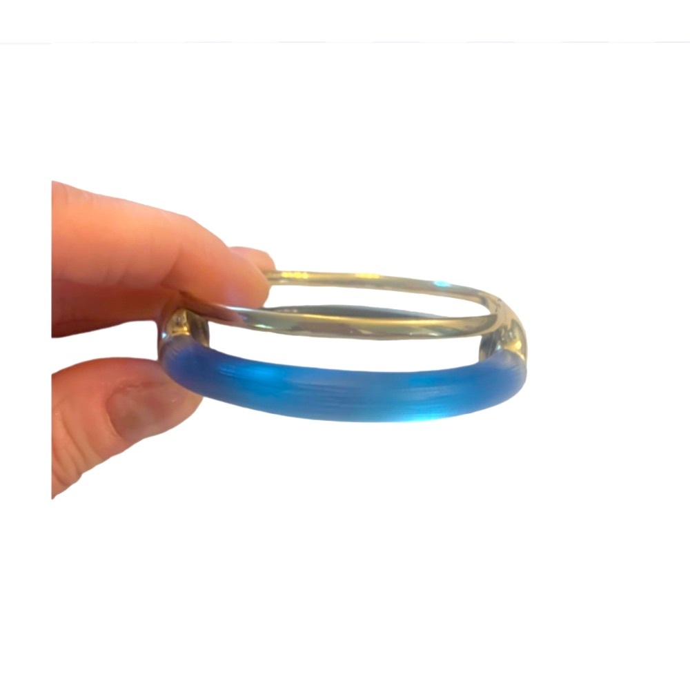 ALEXIS BITTAR- lucite hinged bracelet